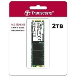 Твердотельный диск 2TB Transcend MTS830, M.2 2280, SATA, 3D TLC, with DRAM [R/W - 560/520 MB/s]